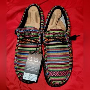 New Never Worn Hey Dudes Wally Separe Size 11 Woman Size 9 Men